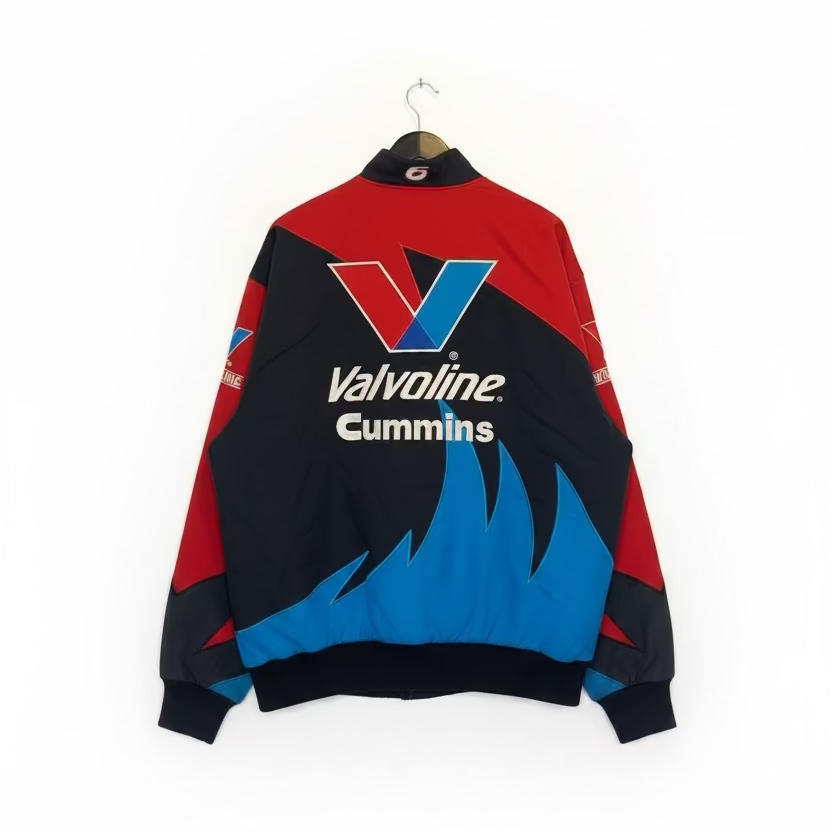 Vintage NASCAR Mark Martin #6 Valvoline Cummins Roush Racing Jacket Ford Racing 2000