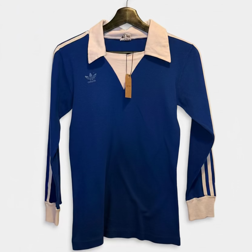 Vintage adidas Original Langarm Polo 60ern