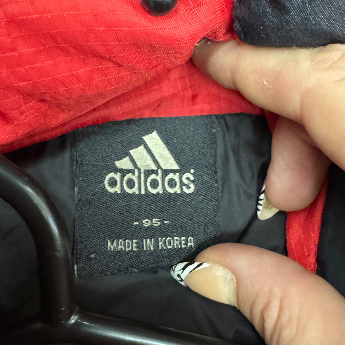 Vintage adidas Pufferjacke