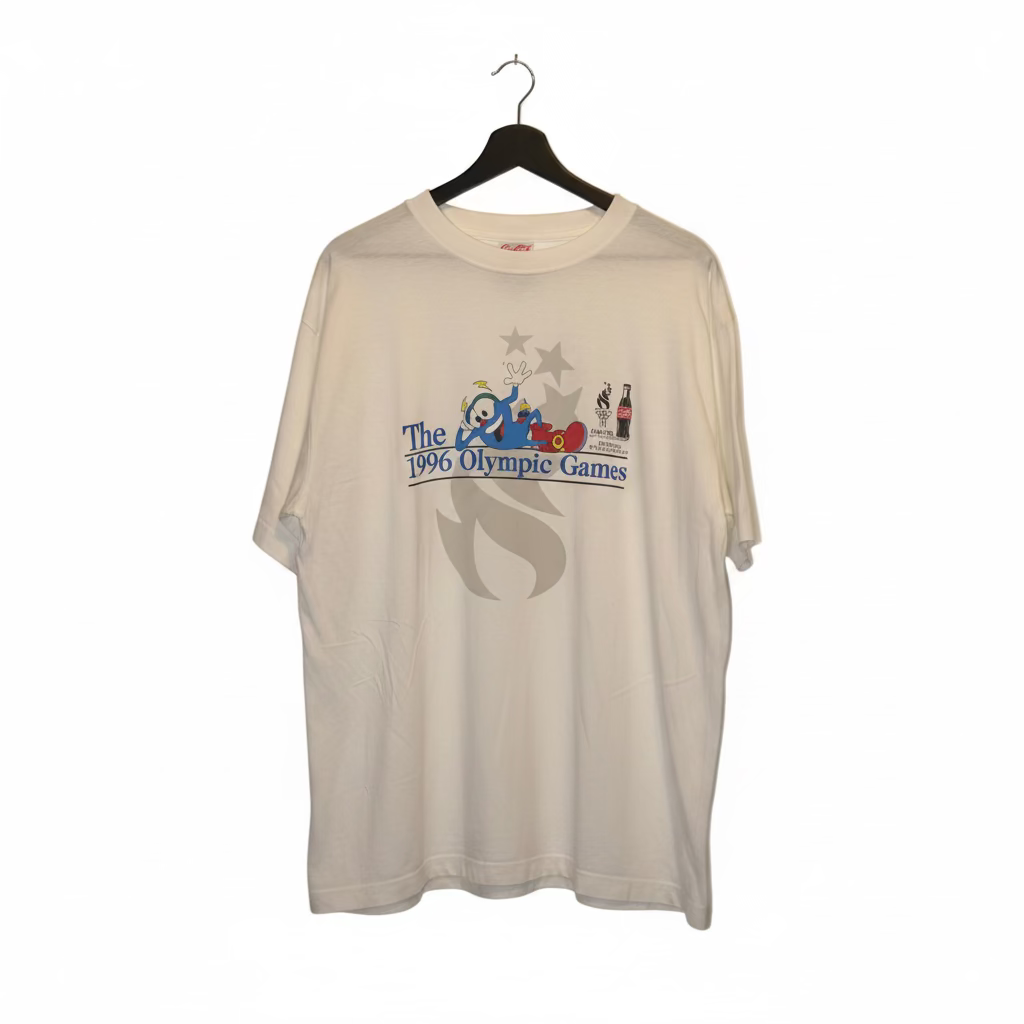 Vintage 1996 Olympic Games Atlanta T-Shirt – Coca-Cola – Made for the Games