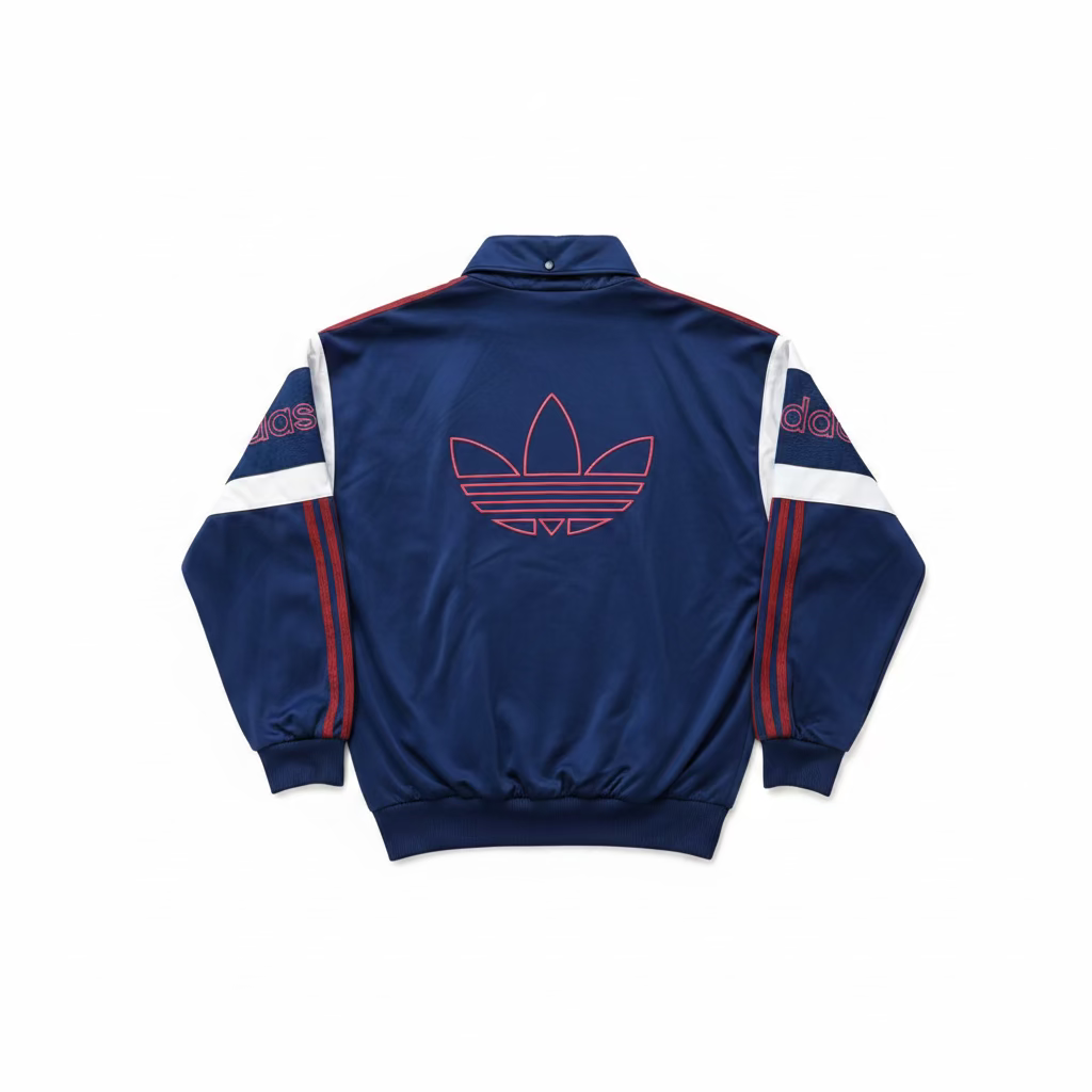 Adidas Originals Vintage Track Jacket Navy/Rot
