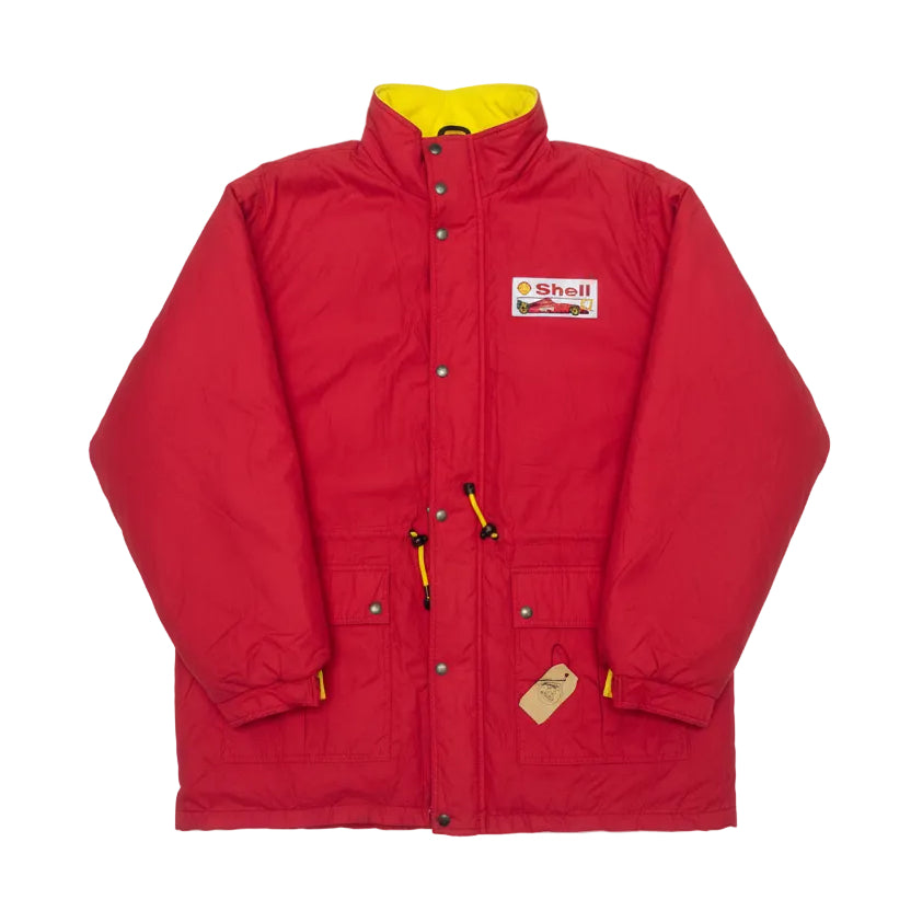 rote Formula 1 Shell Herrenjacke