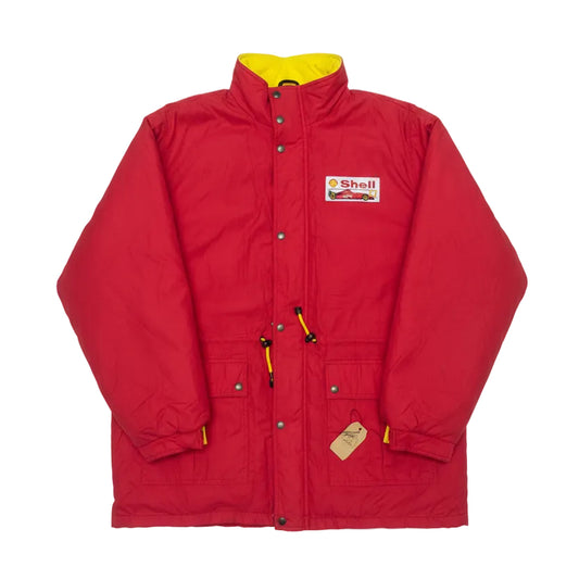 rote Formula 1 Shell Herrenjacke