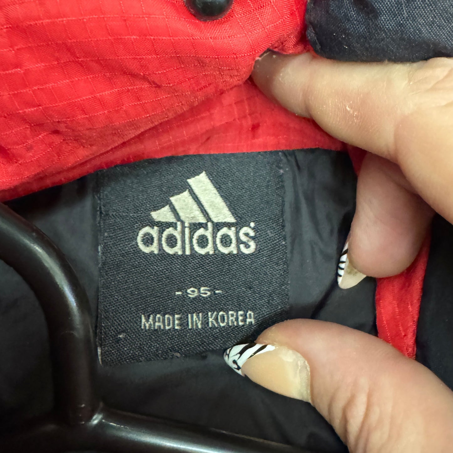 Vintage adidas Pufferjacke