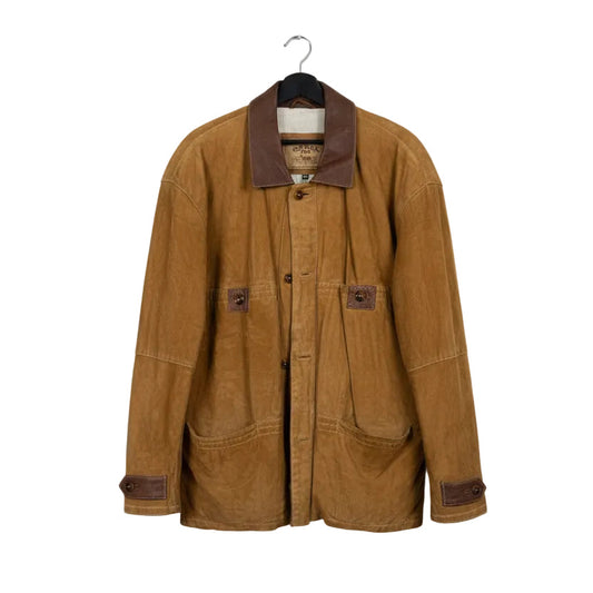 Camel Wildlederjacke